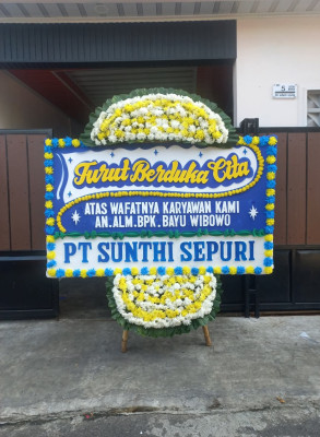 Papan Bunga Duka di Bah Kapul